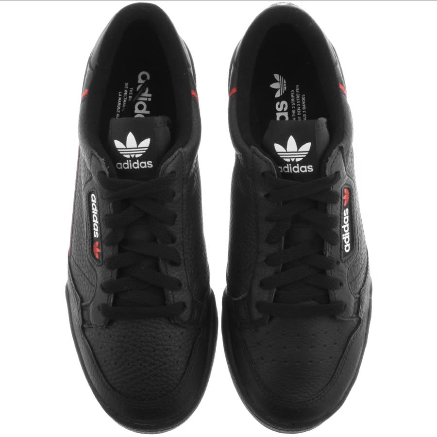 Alternative Image for ProductAdidas Originals Continental 80 Trainers Black3